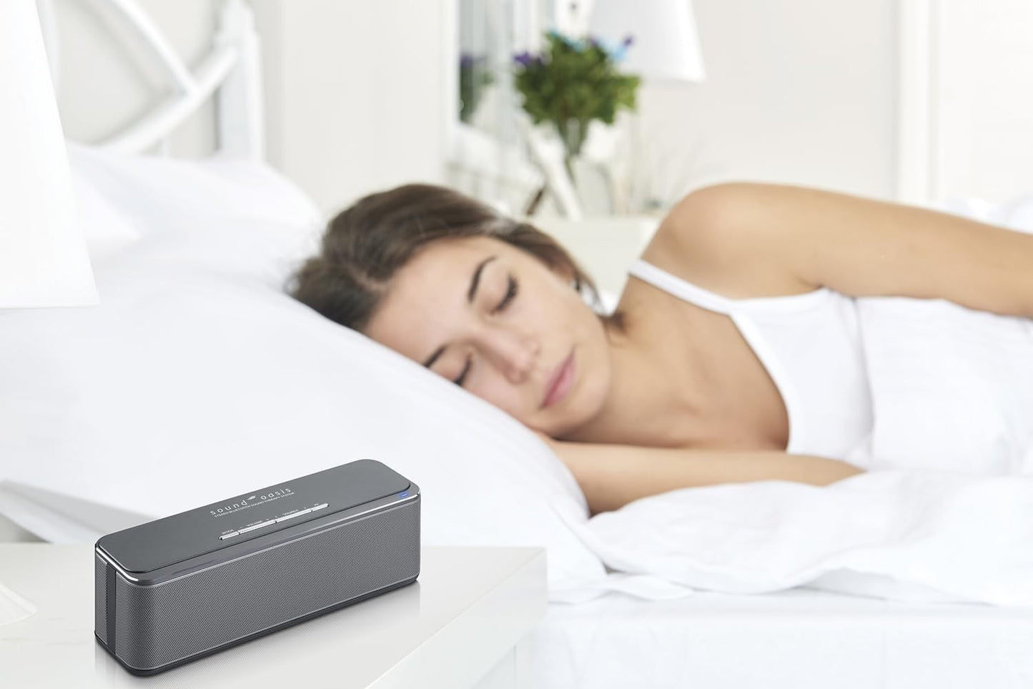 Sound Oasis Bst-400 Sleep Sound Bluetooth Sound Therapy System Tinnitus Masking
