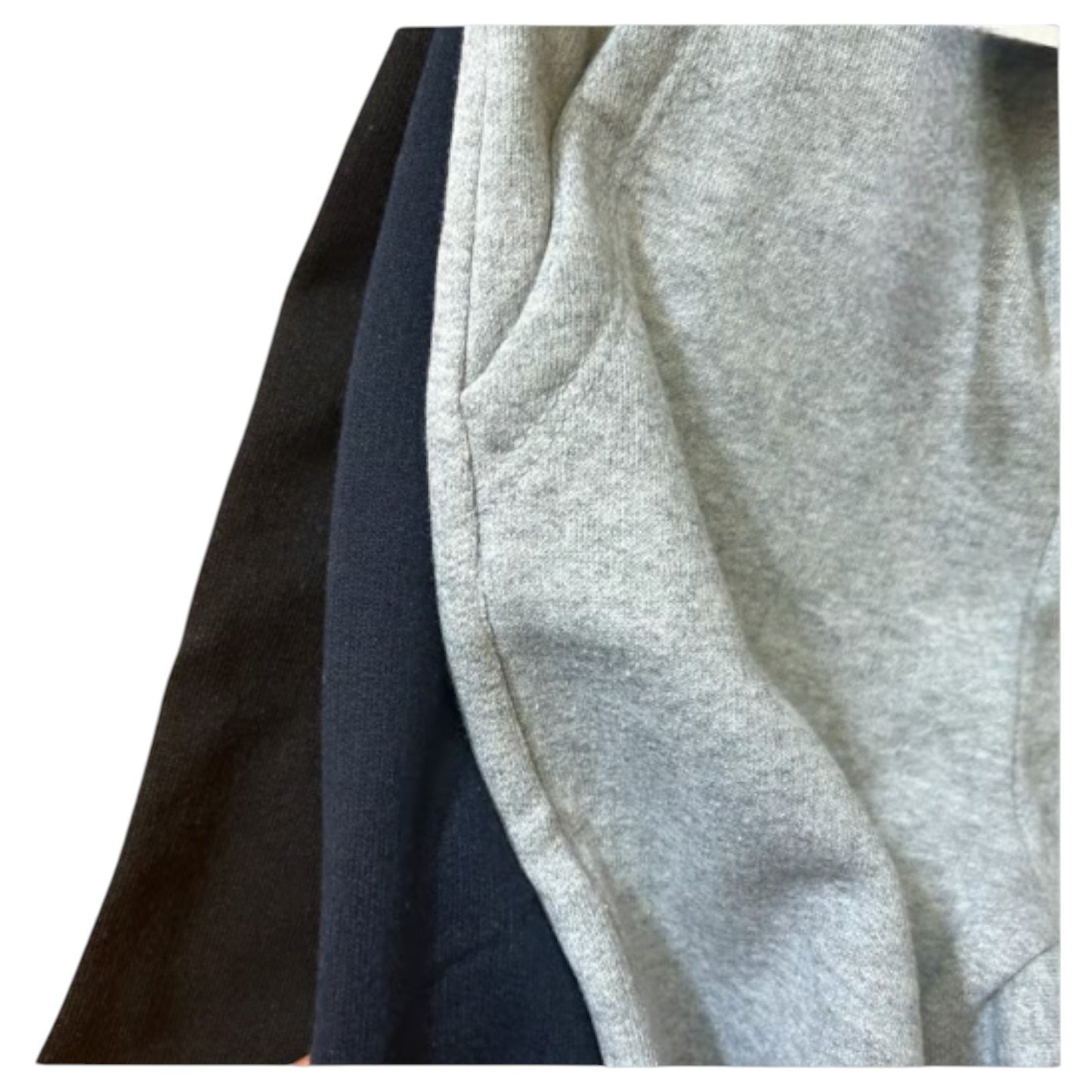Kenneth Cole Boys 3pk Shorts | Gray, Black, Blue | Size 8, 10, 12, 14
