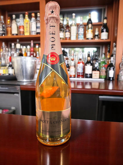 Moet & Chandon Nectar Imperial Rose Champagne Dummy Empty Bottle Prop 750ml