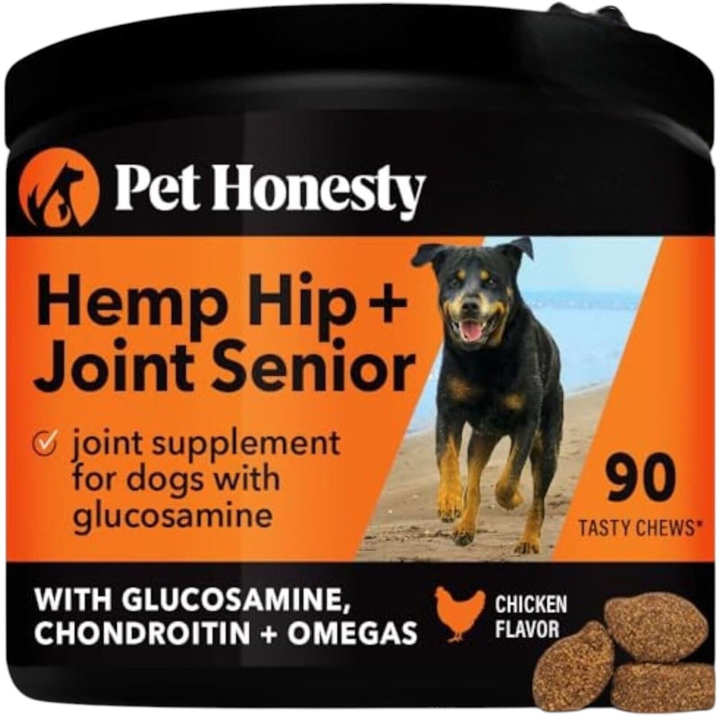 PetHonesty Senior Help Mobility - Hip & Joint Supplement Single - 90 count