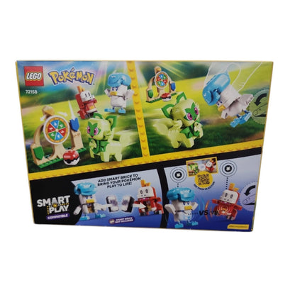 LEGO Pokemon (2026) 313pc SPRIGATITO FUECOCO & QUAXLY BATTLE Building Set #72158
