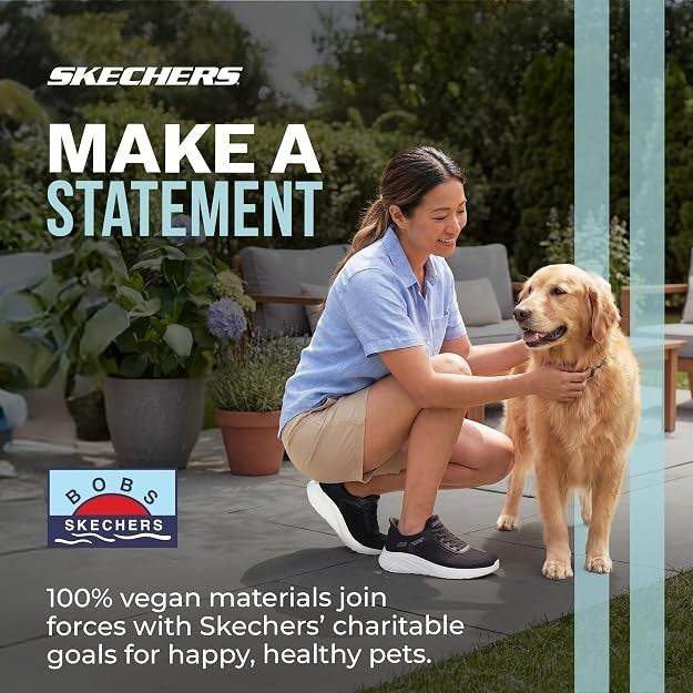 Skechers Women's Hands Free Slip-Ins: Bobs Sport Squad Chaos-Current Muse Sneake