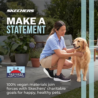 Skechers Women's Hands Free Slip-Ins: Bobs Sport Squad Chaos-Current Muse Sneake