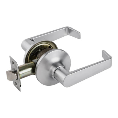 Universal Commercial 2-3/4" Satin Chrome Standard Duty Hall/Closet Door Lever