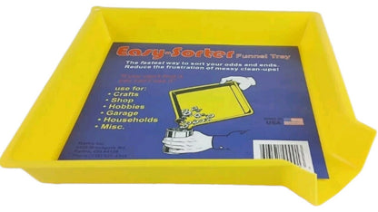 SORT FUNNEL POUR TRAY Small Parts Plastic Organizer Easy Sorter TEERCO 37081
