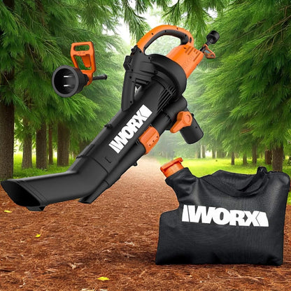 Worx 12 Amp TRIVAC 3-In-1 Electric Leaf Blower/Mulcher/Vacuum WG509 Impeller