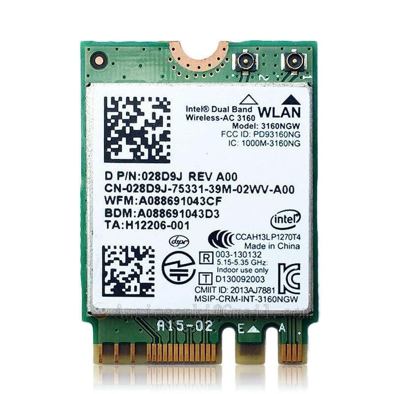 HighZer0 Electronics WiFi Card | M.2 WiFi Card for PC | No vPro | Supports Blue
