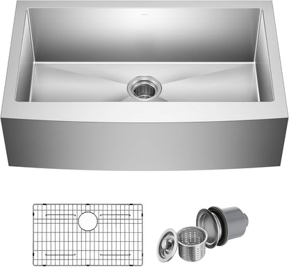 Kraus KHF200-33 Standart PRO 32-7/8" Single Basin 16 Gauge - Stainless Steel