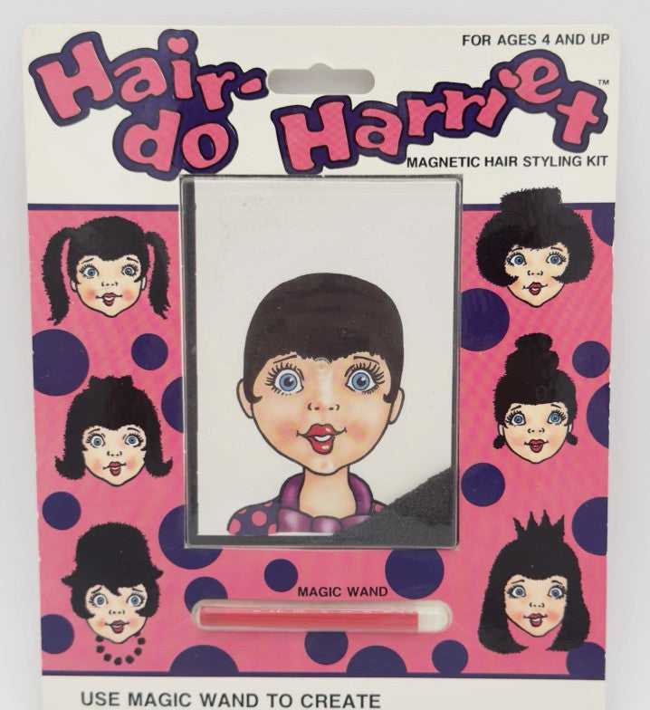 Playmonster Hair-Do Harriet Magnetic Face Drawing/Creativity/Doodle Toy #34