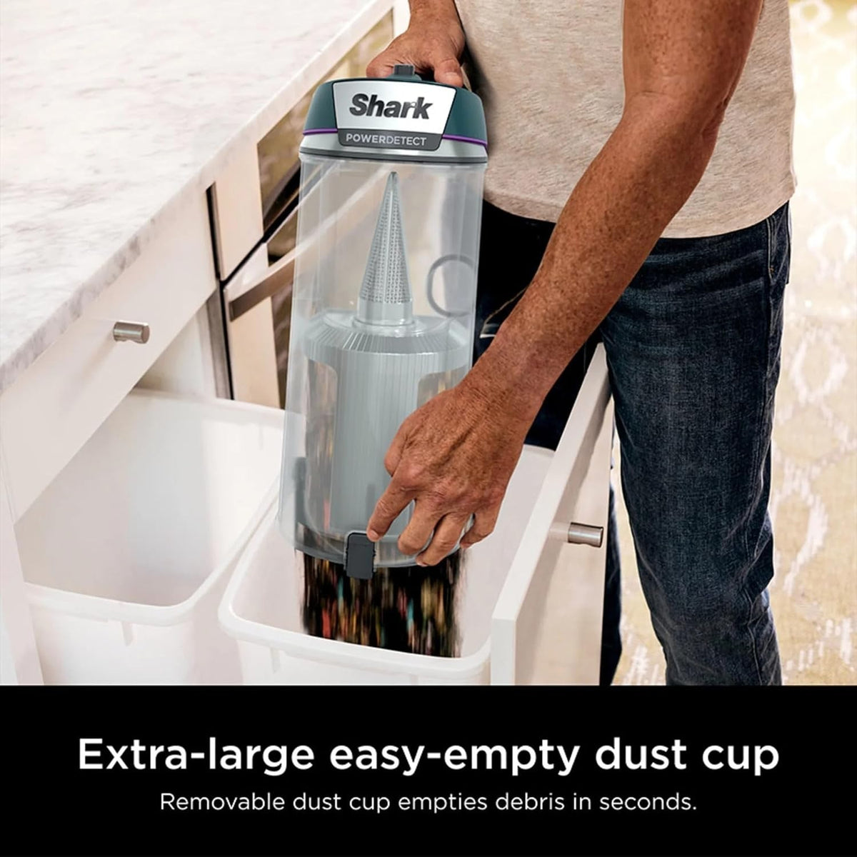 NEW Shark Power Detect Powered Lift-Away Upright Vacuum DuoClean Detect AZ4000