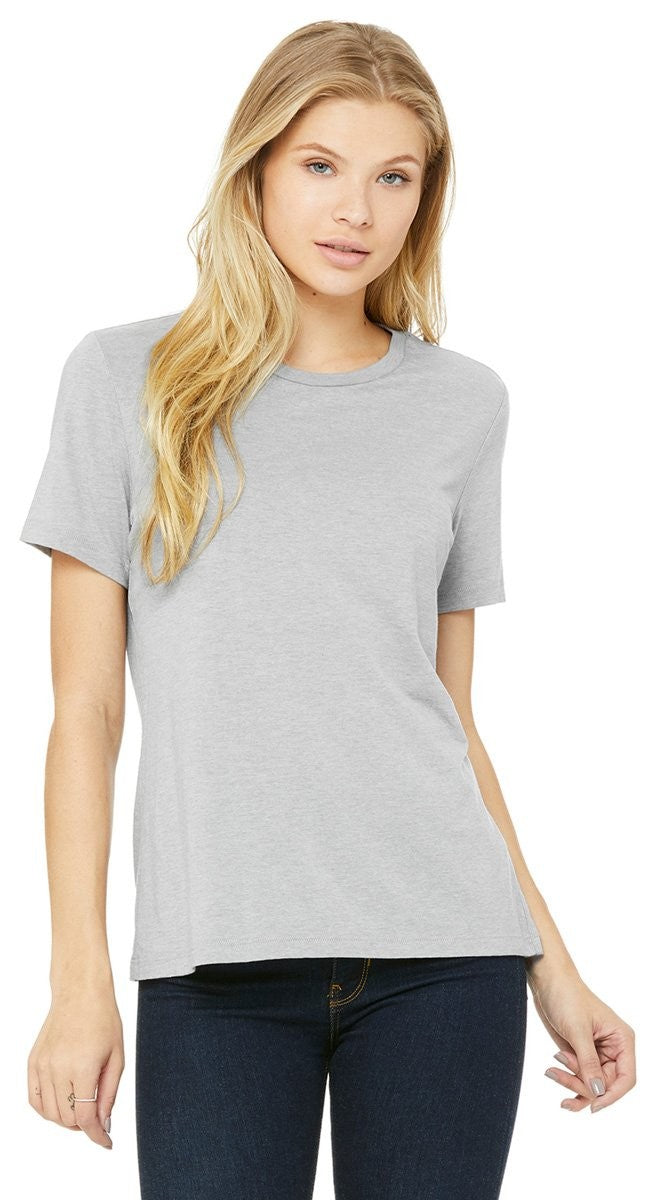 BELLA+CANVAS 6400 Women's Relaxed Jersey Short Sleeve Tee With Custom ScreenPri