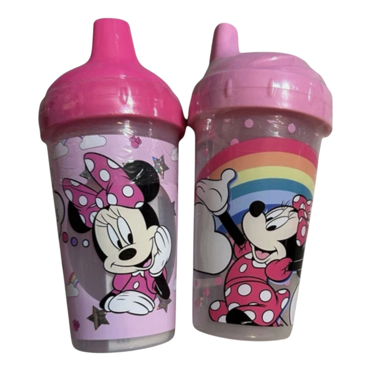 Disney Toddler Sippy Cups  | 10 Ounce Miicky or Minnie Mouse Sippy Cup 2pk