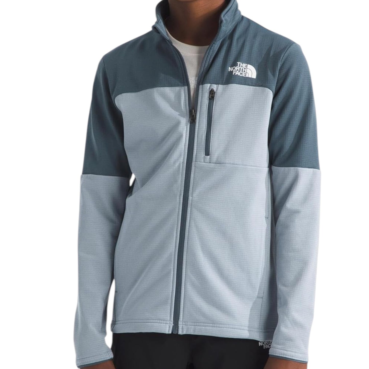 The North Face Hike Midlayer Full Zip Jacket - Teens - Frost Grey - Size M & L