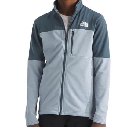 The North Face Hike Midlayer Full Zip Jacket - Teens - Frost Grey - Size M & L