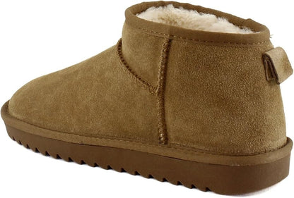 STEVE MADDEN Cabin Suede Tan Ankle Boots, Women's Size 10