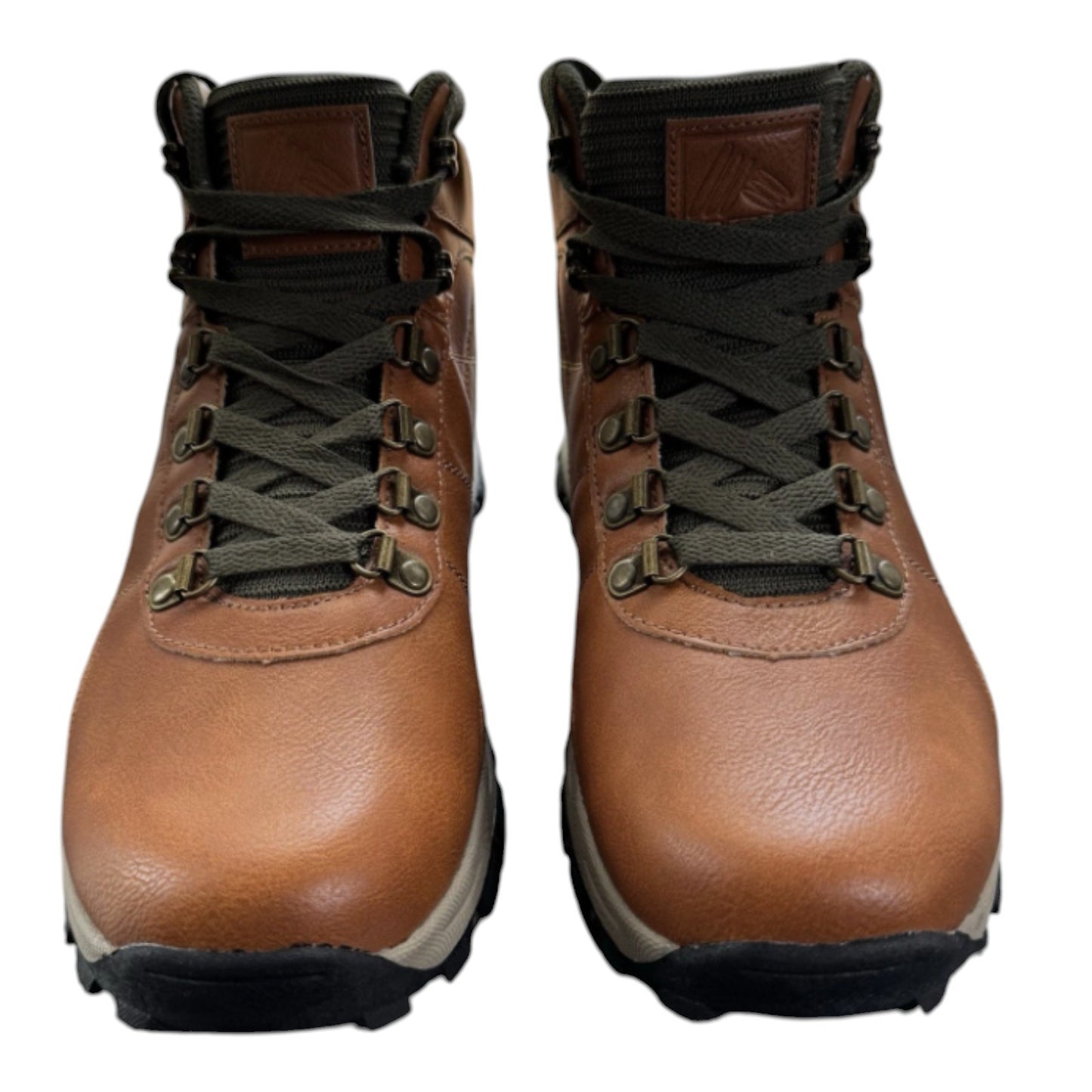 RBX Live Life Active Nitro Trekking Hiking Boots Brown & Green Men's