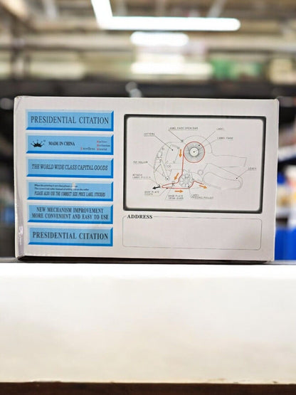 MX5500 EOS 8 Digits Price Tag Gun Labeler Labeller (Includes Labels/Ink Refills)