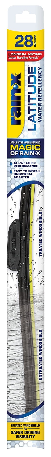 Rain-X 810202 Latitude 2-In-1 Water Repellent Wiper Blades, 14 Inch Windshield