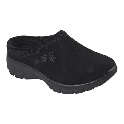NEW WOMENS SKECHERS RELAXED FIT EASY GOIN SOFT CHARM SUEDE Clogs AUTHENTIC