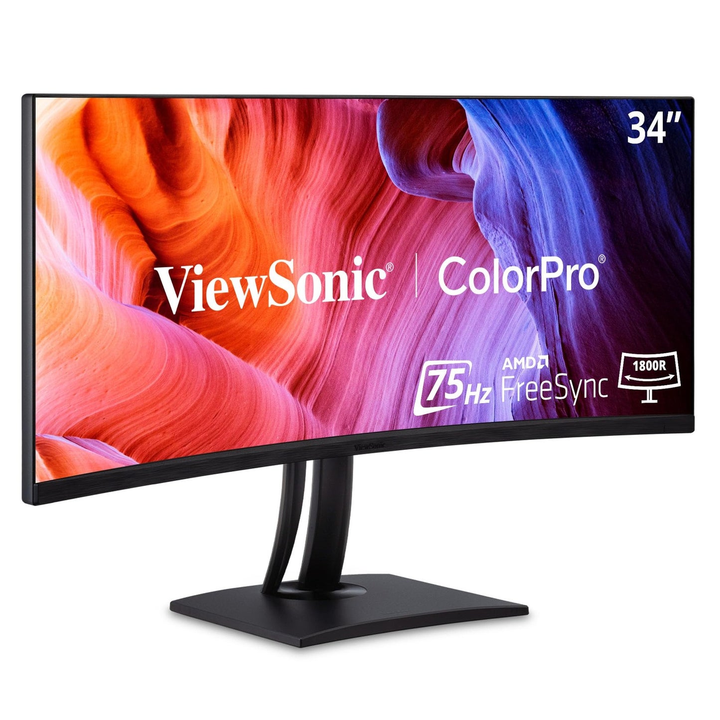 ViewSonic VP3881A 43" 1440p Ultrawide Curved Monitor, 100% sRGB, USB-C & HDMI