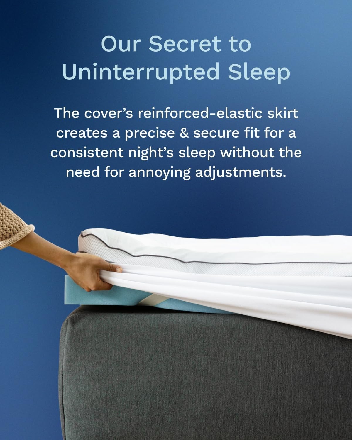 ViscoSoft 4 Inch Pillow Top Memory Foam Mattress Topper Queen  Cooling Hybrid...
