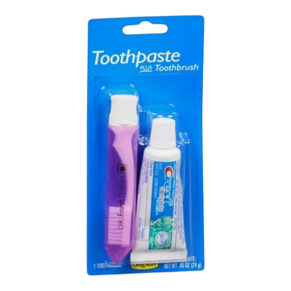 Lil' Necessities Colgate Toothpaste With Toothbrush 0.85 oz - Assorted Colors
