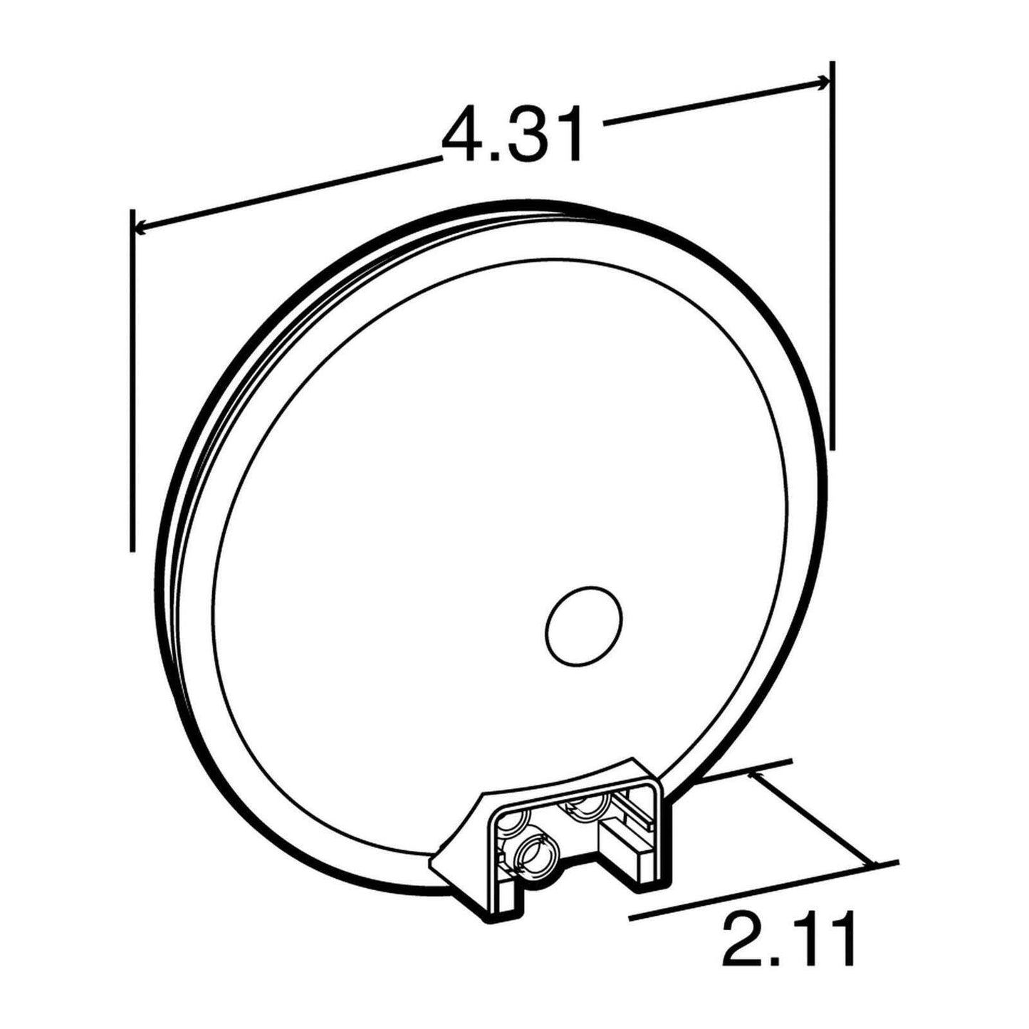 Truck-Lite 40042R Stop/Turn/Tail Grommet Kit