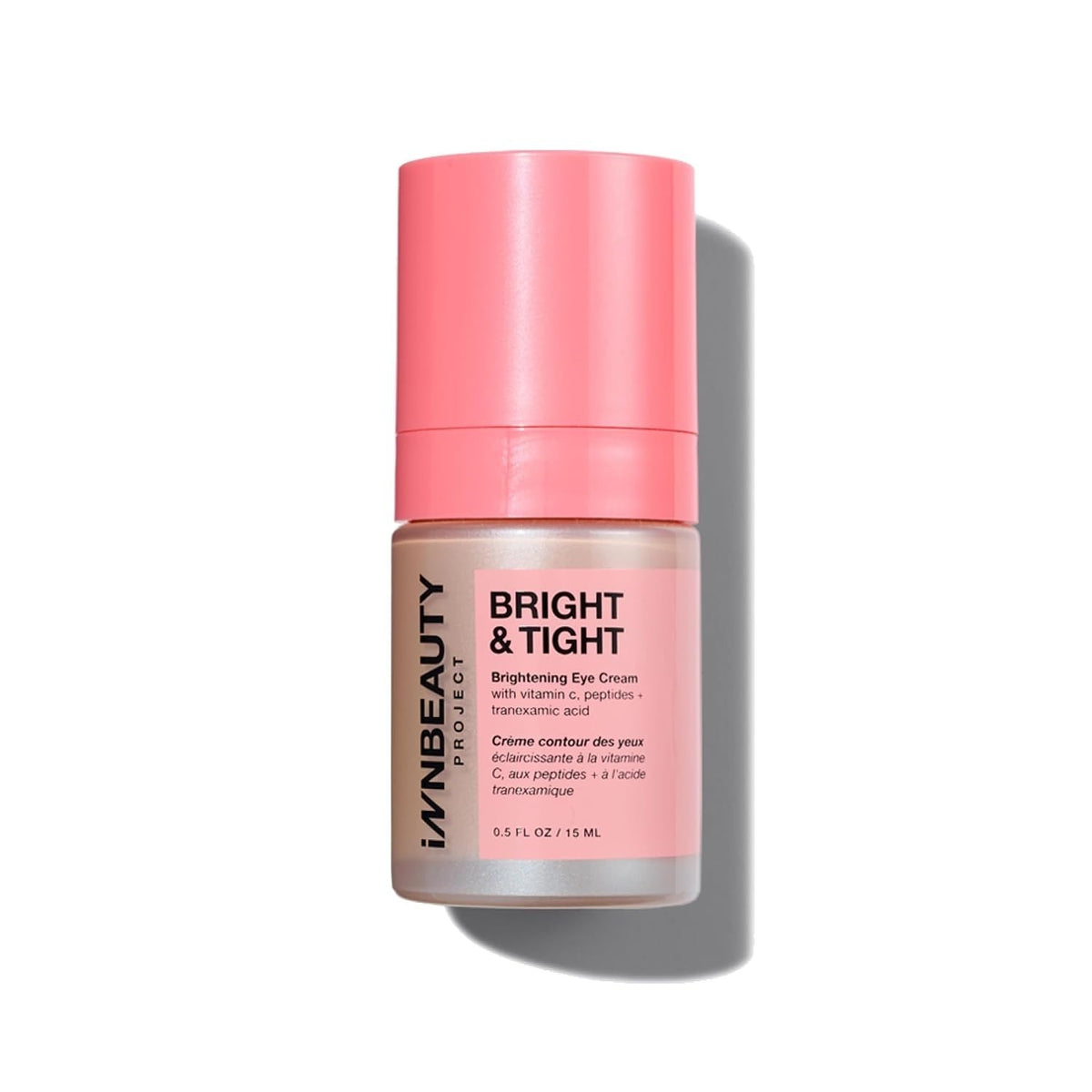 Innbeauty Project Bright & Tight Eye Cream with Vitamin C & Peptides 0.5 oz-15ml