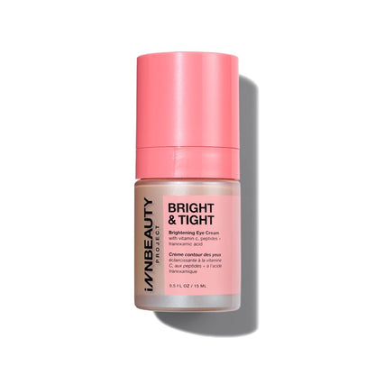 Innbeauty Project Bright & Tight Eye Cream with Vitamin C & Peptides 0.5 oz-15ml