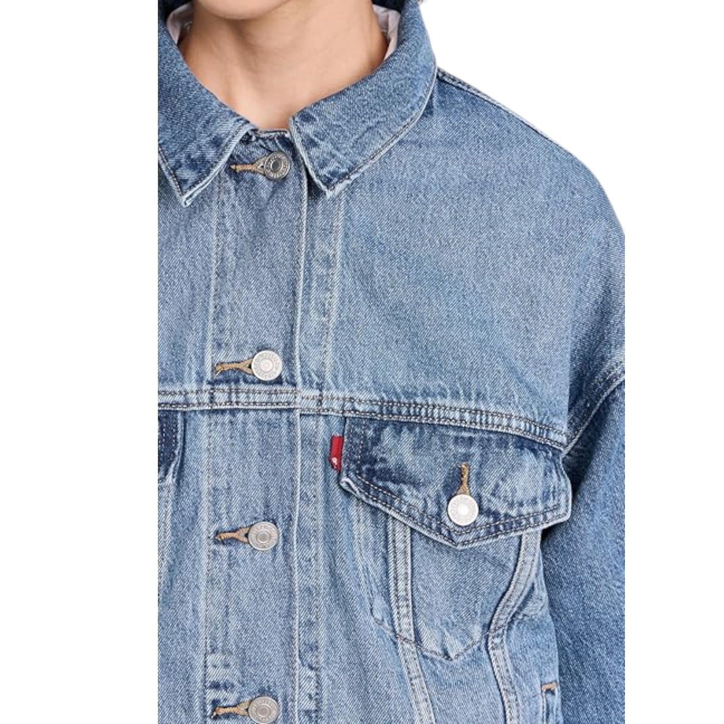 Levi's Premium 90’s Women’s Trucker Jeans Jacket Medium Style A1743-0004