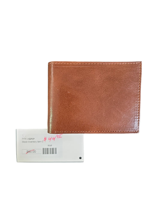 Men's Genuine Leather Wallet, Brown