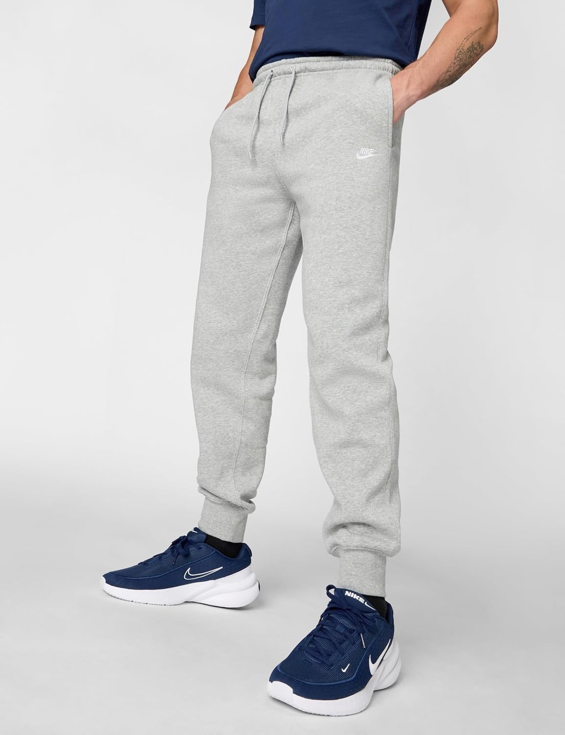 Nike Men's Sportswear Club Fleece Joggers - Gray - FN3787-063
