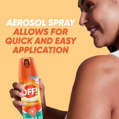 OFF Familycare Smooth and Dry Insect Repellent, 4 Ounce
