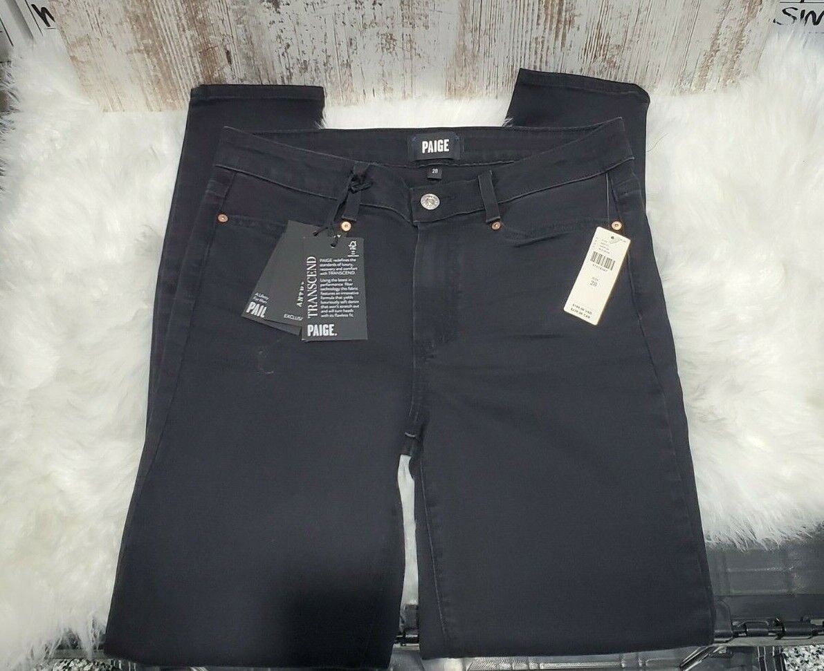 Paige Hoxton High-Rise Skinny Ankle Jeans,Jolene, Mag. Night,Various