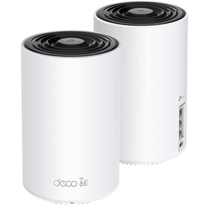 TP-LINK Deco XE75 AXE5400 Wi-Fi 6E Router Mesh System - White (2-Pack)