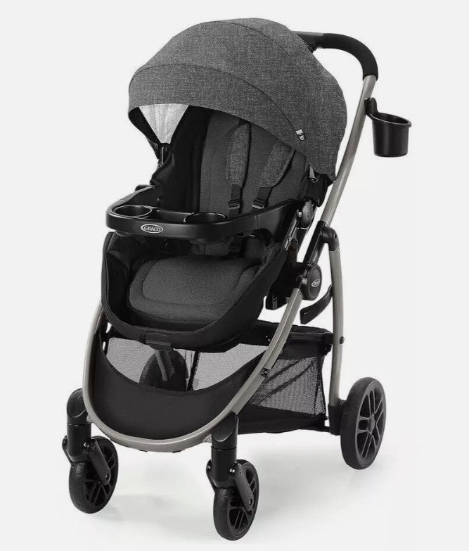 Graco Modes Pramette Stroller, 3 in 1 Car Seat Carrier to Stroller, Redmond