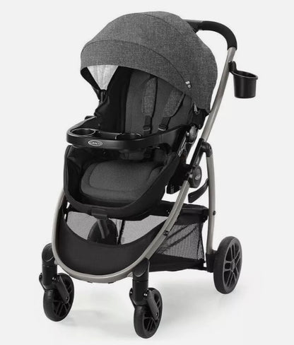 Graco Modes Pramette Stroller, 3 in 1 Car Seat Carrier to Stroller, Redmond