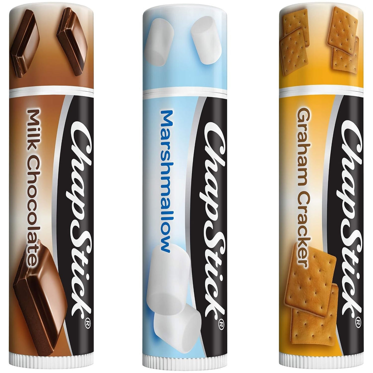 S'More Collection Variety Pack Lip Balm Tube, Lip Care, 0.15 Ounce (Pack of 3)