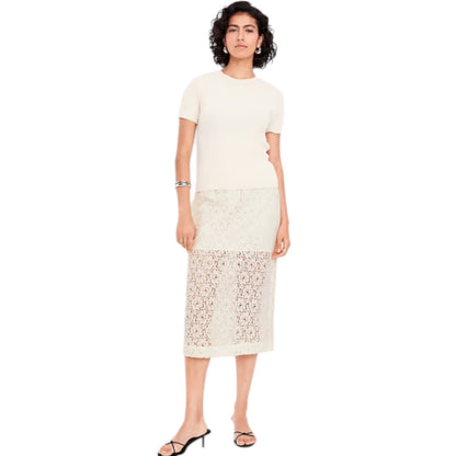 Old Navy High-Waisted Lace Midi Skirt - #798241 -