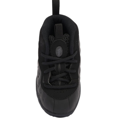 Nike Little Posite One Anthracite Black Sneakers, Size 1Y FN7314-001