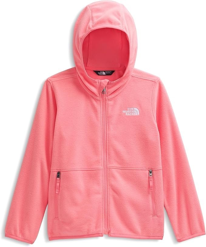 The North Face Little Kids'  Glacier Full-Zip Fleece Hoodie, Black or Pink
