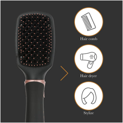 Elle Premiere Hair Dryer Brush and Volumizer, 4-in-1 Blower Brush
