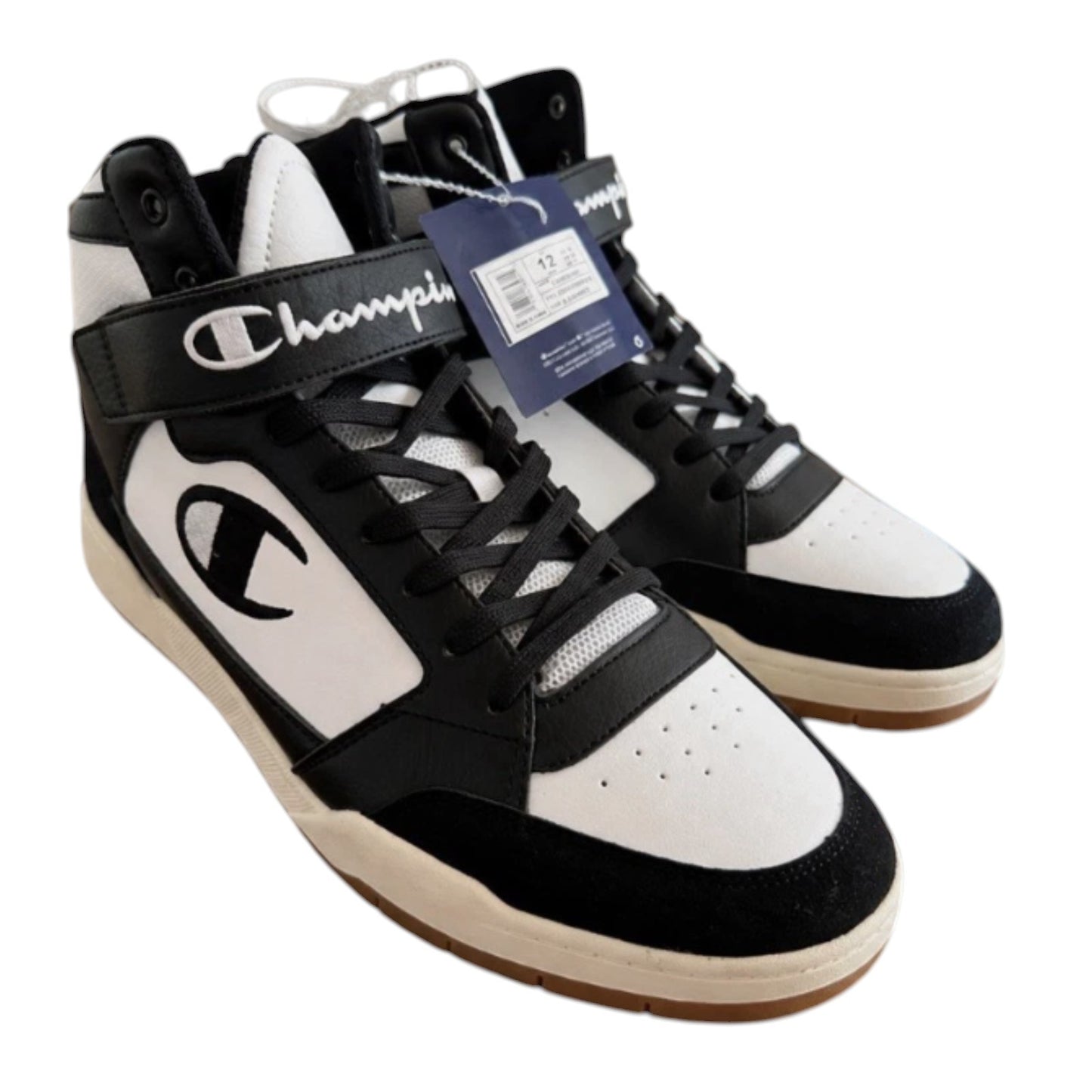 NEW Champion Arena Power Hi & Low Men’s Black/White or Black/Tan Sneakers