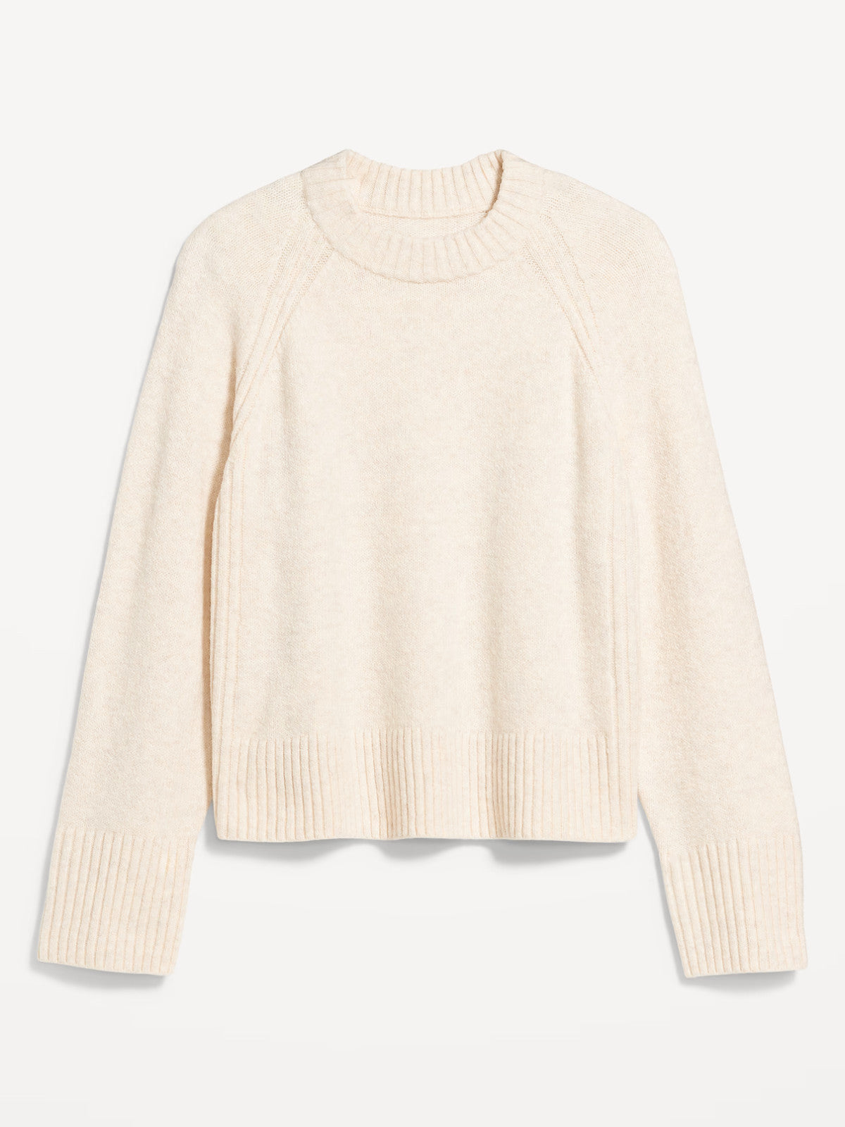 Old Navy SoSoft Crewneck Sweater Womens, Relaxed Knit - Cream, Black or Blue NWT