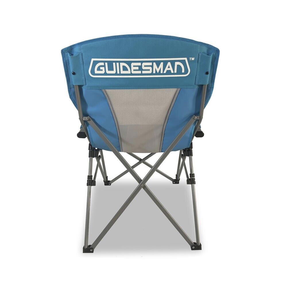 Guidesman Portable Hard Arm Folding Quad Chair, Supports 300lbs