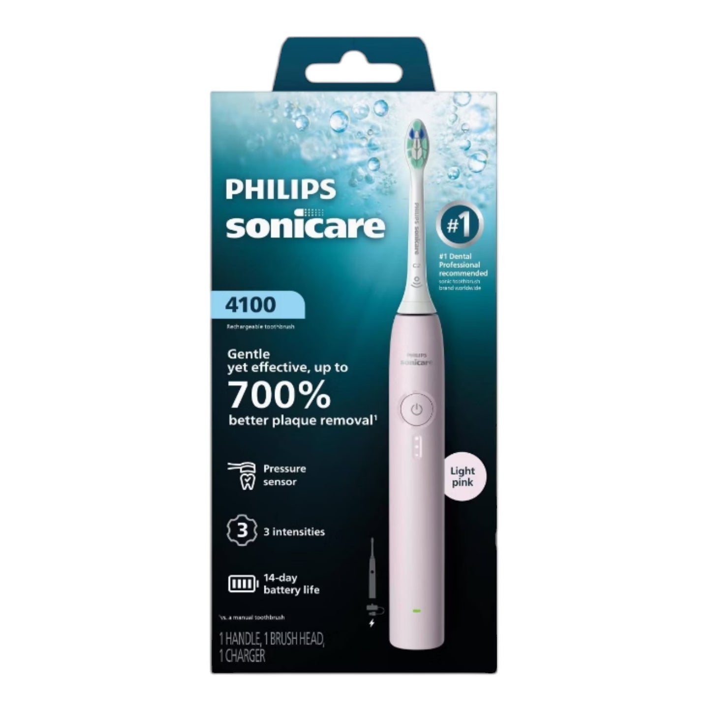 Philips Sonicare 4100 Plaque Control Rechargeable Electric Toothbrush HX4031/73