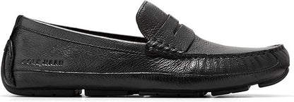 COLE HAAN WYATT PENNY DRIVER Men's Casual Shoes Loafers - Black - C38479