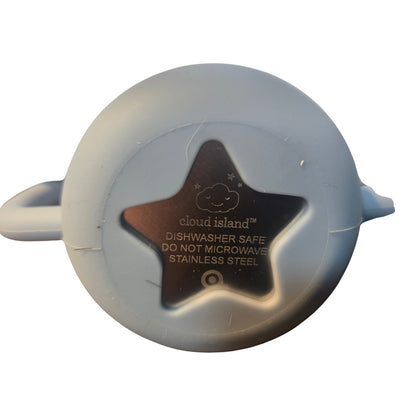 Cloud Island 8.1 oz Stainless Steel Cup w/ Removable Sleeve - Blue- Set of 2