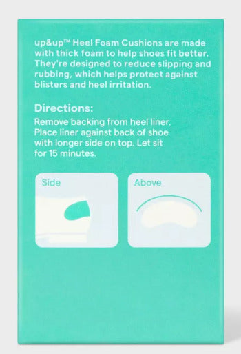 Back of Heel Cushion Khaki - 3 Pair