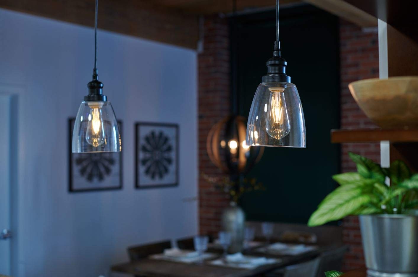 SYLVANIA General Lighting SYLVANIA LED Filament Light Bulb, ST19 Lamp, Medium B